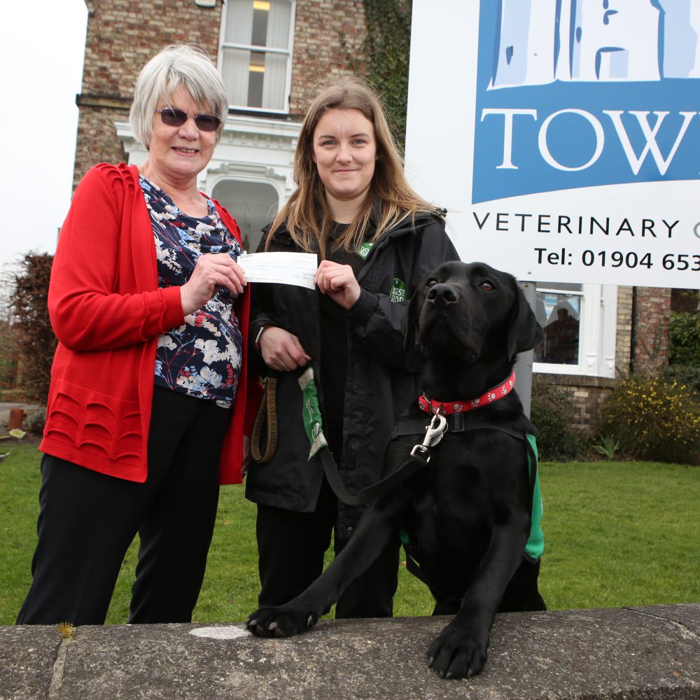 York dog owner Christine’s legacy of love boosts vet practice’s worthy causes