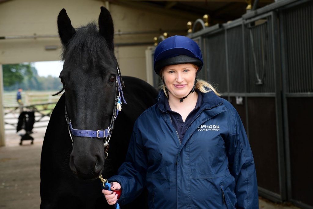 Equine veterinary nursing students clear the hurdle of final exams