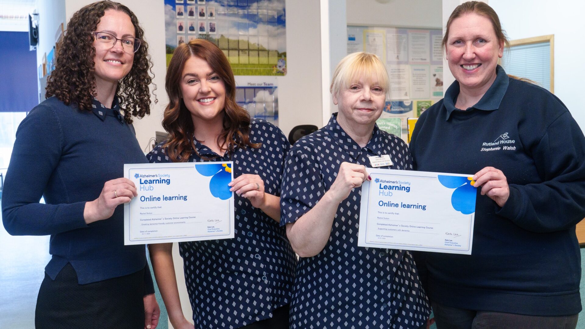 Vet practice shows it cares for people as well as pets after undergoing dementia training