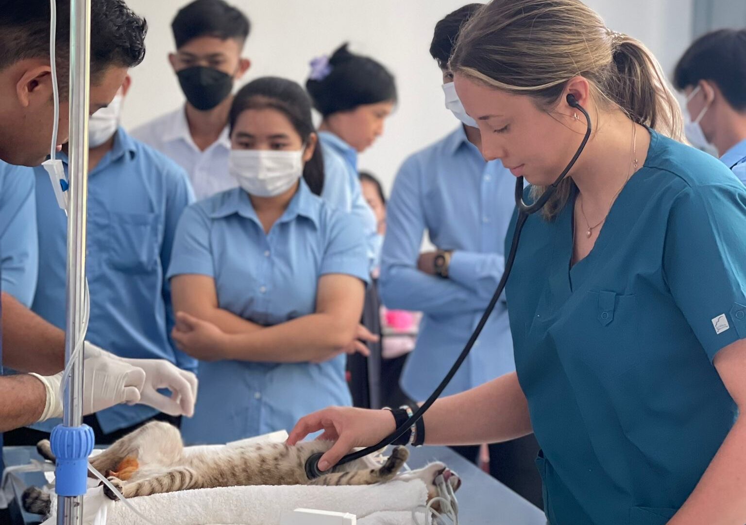 Volunteering overseas was experience of a lifetime for Camilla