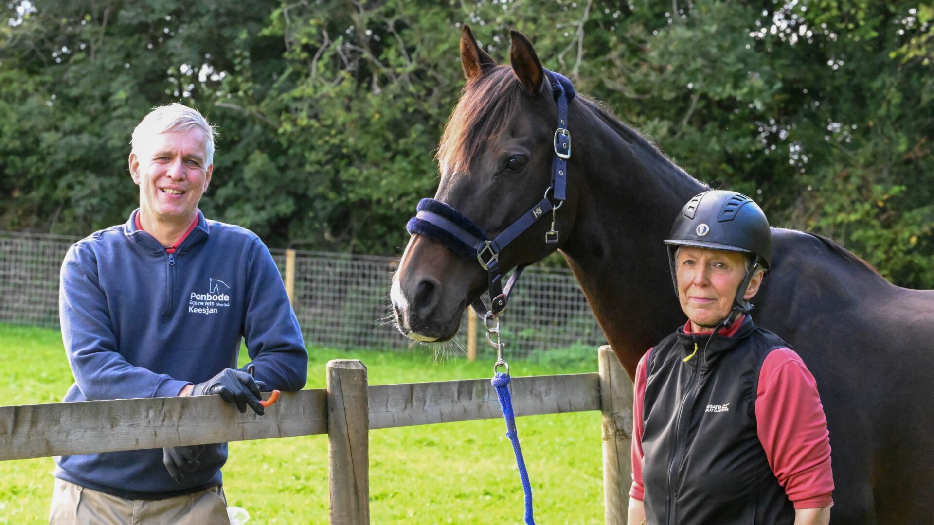 Vet astounded after discovering 10cm metal hook embedded in horse