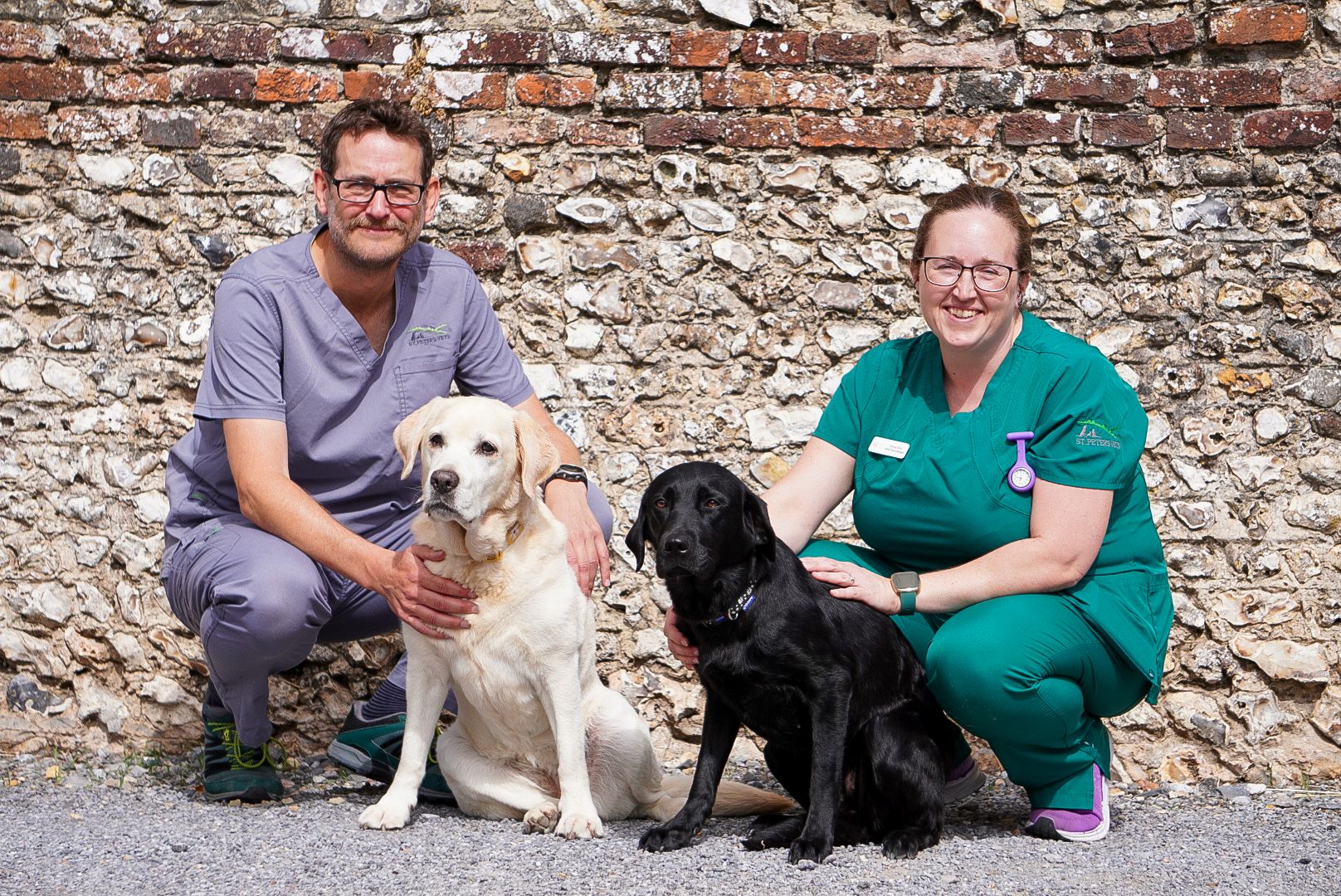 Dogs with swallowing disorder are thriving, thanks to care from Petersfield vets